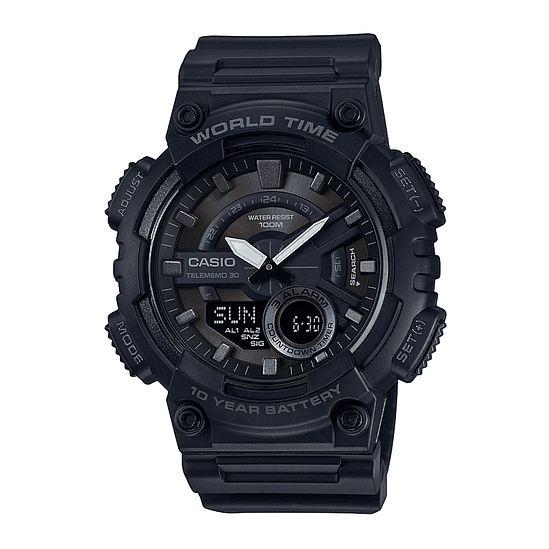 Reloj Casio Hombre Aeq-110w-1bv 1