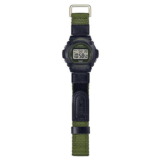 Reloj Digital Casio W-219hb-3avdf Para Hombre 2