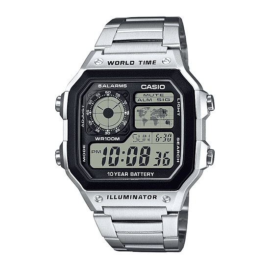 Reloj Casio Digital Hombre AE-1200WHD-1AV 1