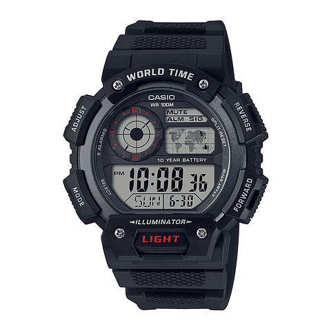 Reloj Casio Digital Hombre AE-1400WH-1AV