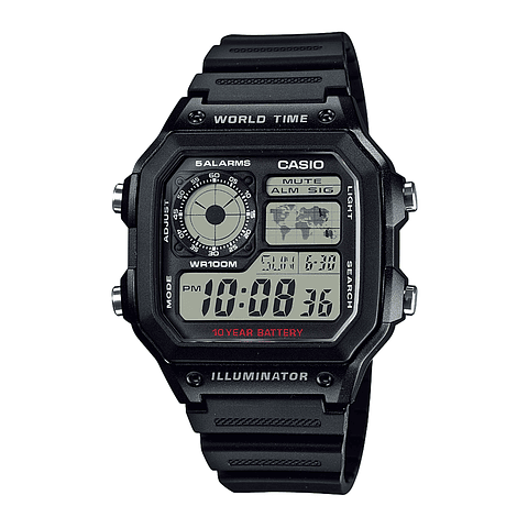 Reloj Casio Ae-1200wh-1av