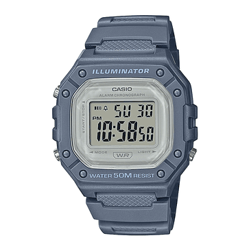 Reloj Casio Digital Hombre W-218HC-2AV 1
