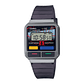 Reloj Casio A-120west Stranger Things Serie Limitada Unixes Color De La Malla Gris Oscuro Transparente - Miniatura 1