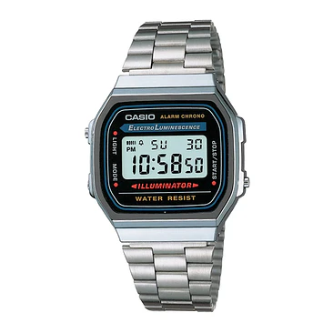 Reloj Casio A168WA-1 Vintage 1