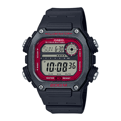 Reloj Digital Casio Hombre DW-291H-1BVDF