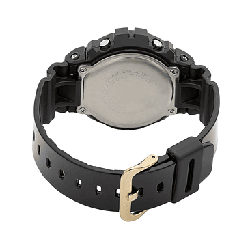 Reloj Casio G-shock Dw-6900cb-1ds Para Hombre, Color De Correa De Color Negro Con Bisel, Color De Fondo Negro Dorado 3