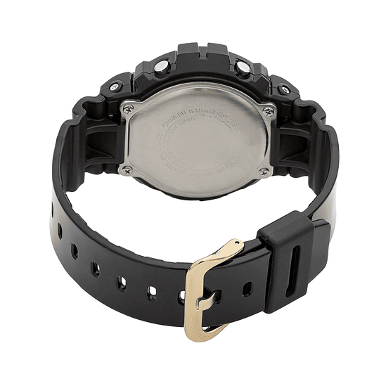 Reloj Casio G-shock Dw-6900cb-1ds Para Hombre, Color De Correa De Color Negro Con Bisel, Color De Fondo Negro Dorado 3