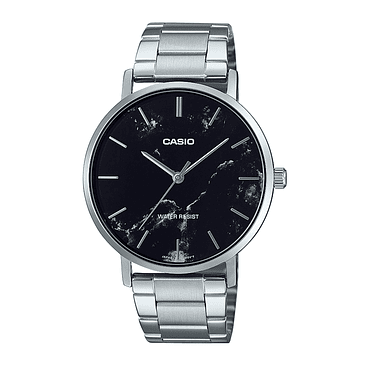 Reloj Casio Mtp-vt01dm-1a Acero Hombre Plateado 1