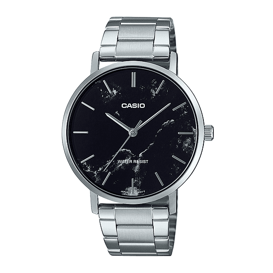 Reloj Casio Mtp-vt01dm-1a Acero Hombre Plateado 1