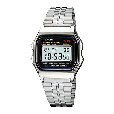 Reloj Digital Casio Unisex A159W-N1 - Broche deployante 1