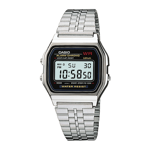 Reloj Digital Casio Unisex A159W-N1 - Broche deployante