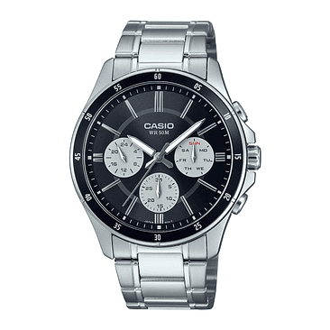 Reloj Análogo Casio Hombre MTP-1374D-1A3V 1