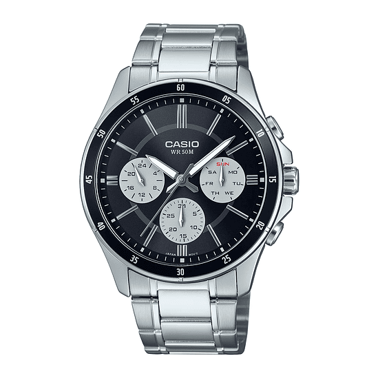 Reloj Análogo Casio Hombre MTP-1374D-1A3V 1