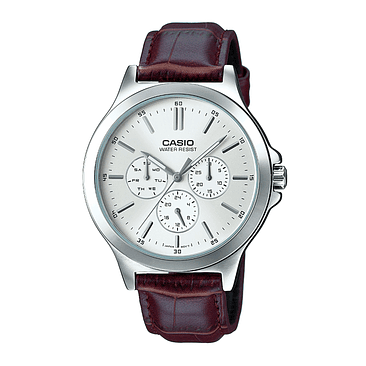 Reloj Casio Hombre Mtp-v300l Colores Surtidos/relojesymas Color Del Fondo L-1a3 Marron 1