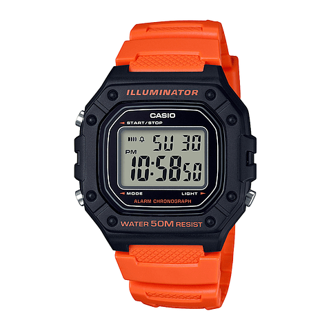 Reloj Casio Digital Hombre W-218H-4B2V