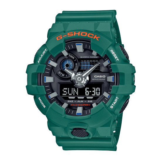 Reloj G-shock Hombre Ga-700sc-3adr 1