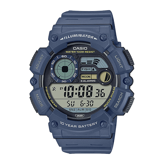 Reloj Digital Casio Hombre WS-1500H-2AVDF 1