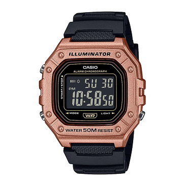 Reloj Digital Casio Hombre W-218HM-5BVDF 1