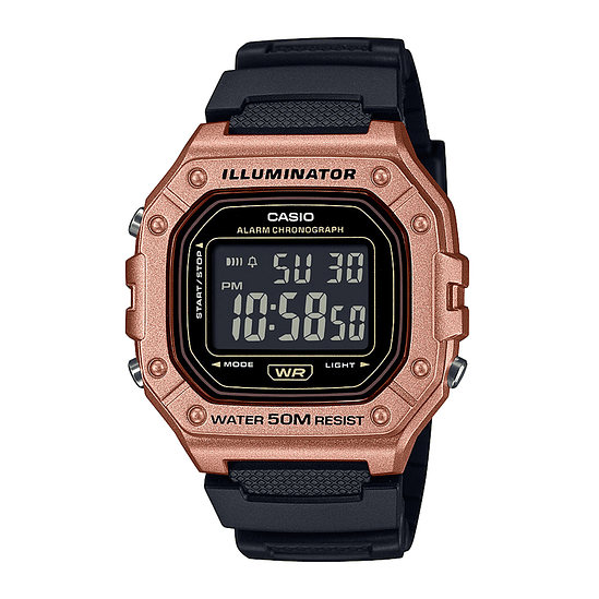 Reloj Digital Casio Hombre W-218HM-5BVDF 1