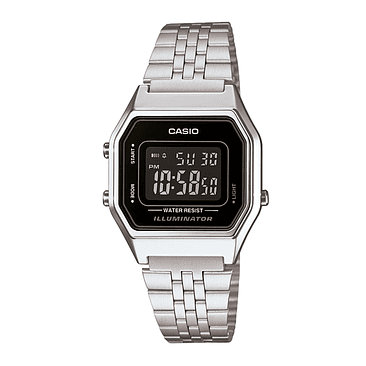 Reloj Casio Original Dama Modelo La680wa-1b Local Granimp 1