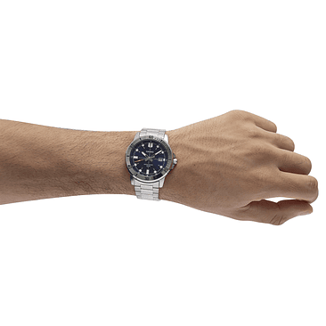 Casio Mtp-vd01d-2ev Reloj Hombre Sumergible Analogico Acero Inox Plateado 4
