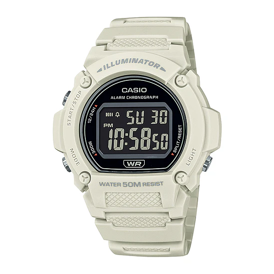 Reloj Casio W-219HC-8B 1