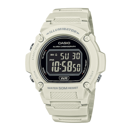 Reloj Casio W-219hc-8bv 1