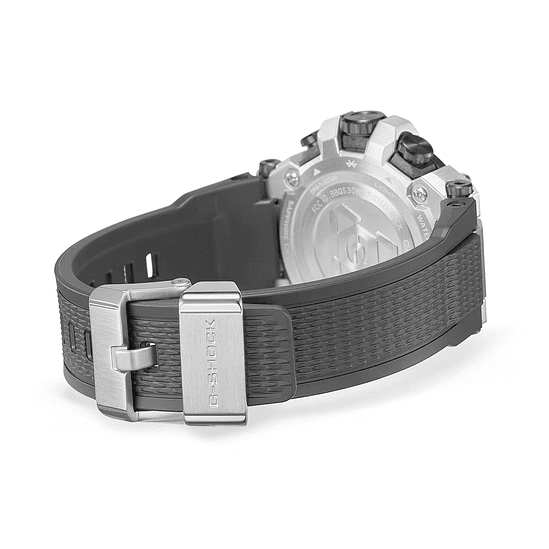 Casio G-shock Mtg-b3000-1adr *reloj Solar Y Correa De Zafiro Negro Con Bisel Plateado, Fondo Negro 7