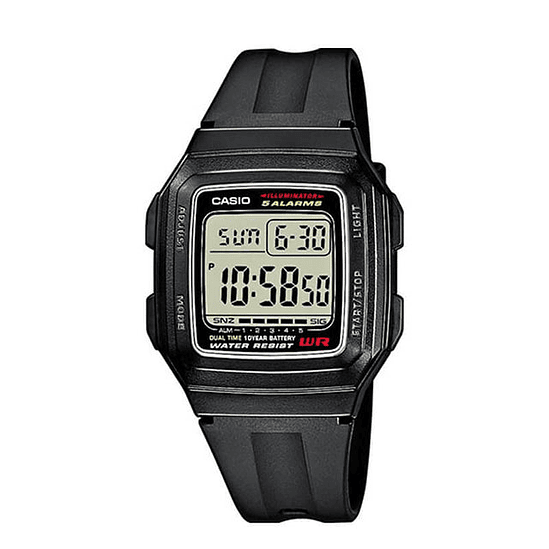 Reloj Casio F-201WA-1A 1