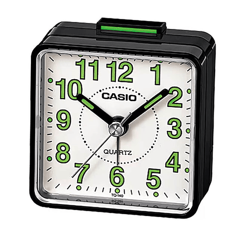 Reloj de mesa despertador Casio TQ-140-1B