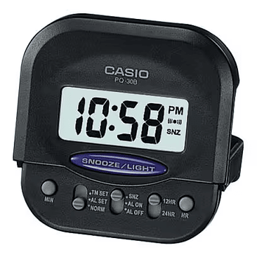 Reloj de mesa despertador Casio PQ-30B-1 1