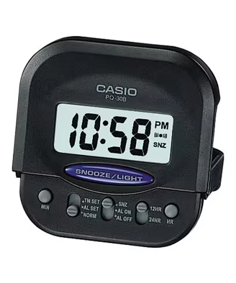Reloj de mesa despertador Casio PQ-30B-1
