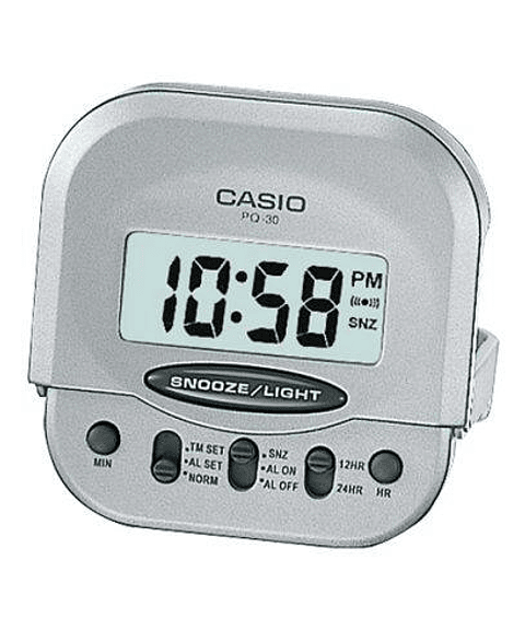 Reloj de mesa despertador Casio PQ-30-8