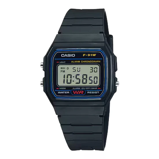 Reloj Casio F-91W-1U 1