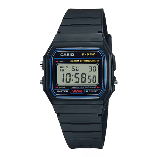 Reloj Casio F-91W-1U 1