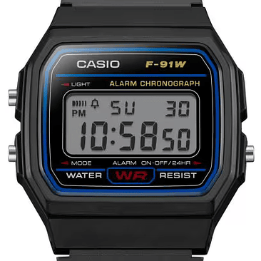 Reloj Casio F-91W-1U 5