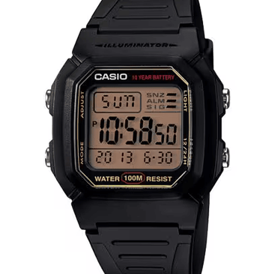 Reloj Casio W-800HG-9A 1