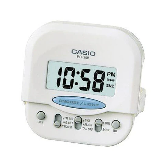 Reloj de mesa despertador Casio PQ-30B-7DF 1