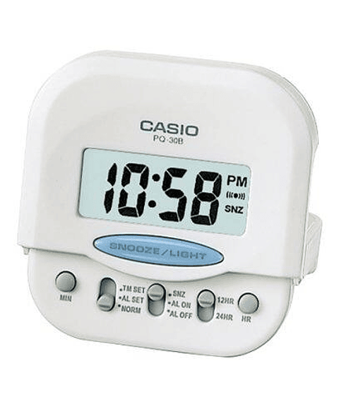 Reloj de mesa despertador Casio PQ-30B-7DF