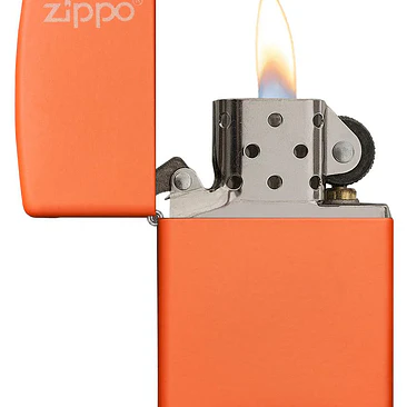 Encendedor Zippo Slim® Orange Matte 3