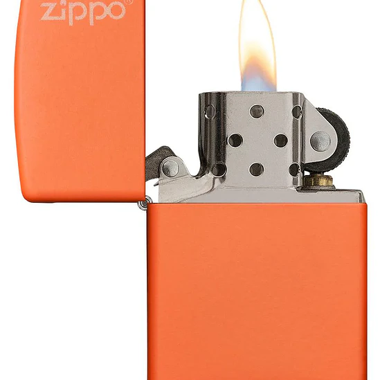 Encendedor Zippo Slim® Orange Matte 3
