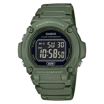 Reloj Casio W-219HC-3B 1