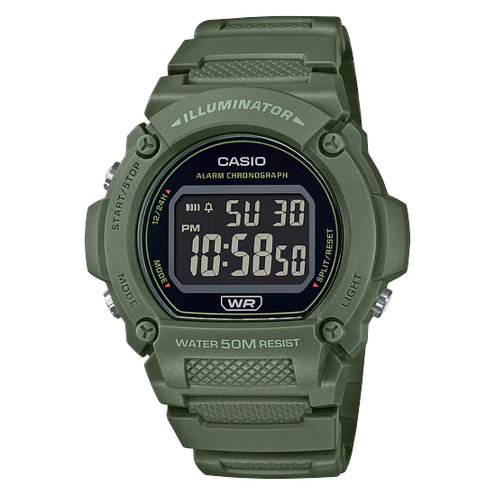 Reloj Casio W-219HC-3B 1