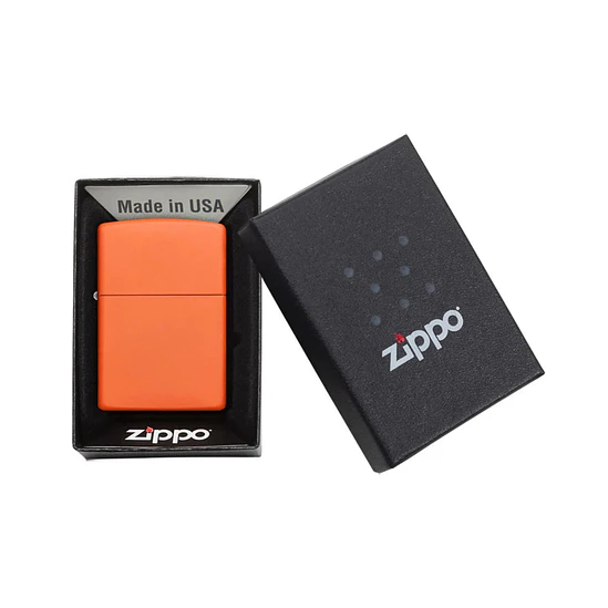 Encendedor Zippo Slim® Orange Matte 5