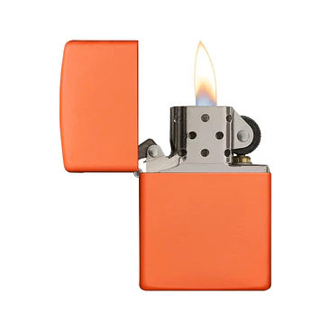 Encendedor Zippo Slim® Orange Matte 2