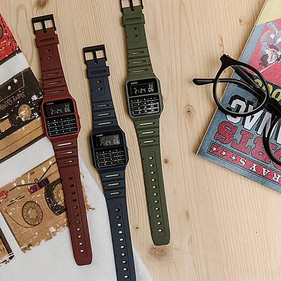Reloj Casio CA-53WF-4B DATA BANK 9