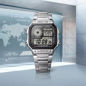 Reloj Casio AE-1200WHD-1AV 8