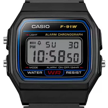 Reloj Casio F-91W-1U 5