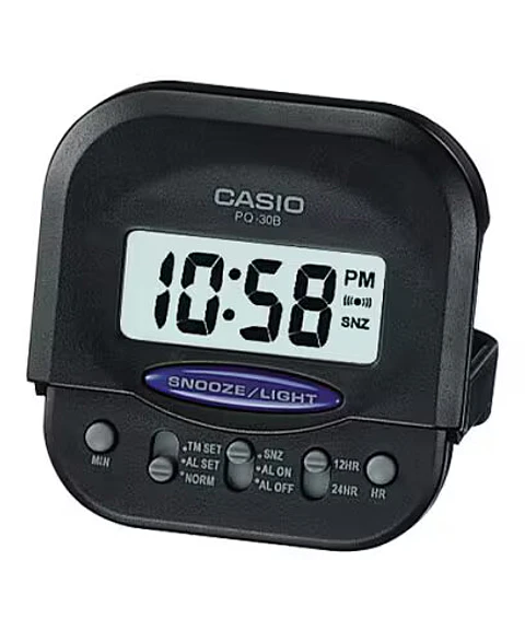 Reloj de mesa despertador Casio PQ-30B-1
