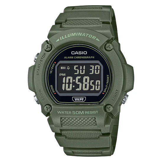 Reloj Casio W-219HC-3B 1